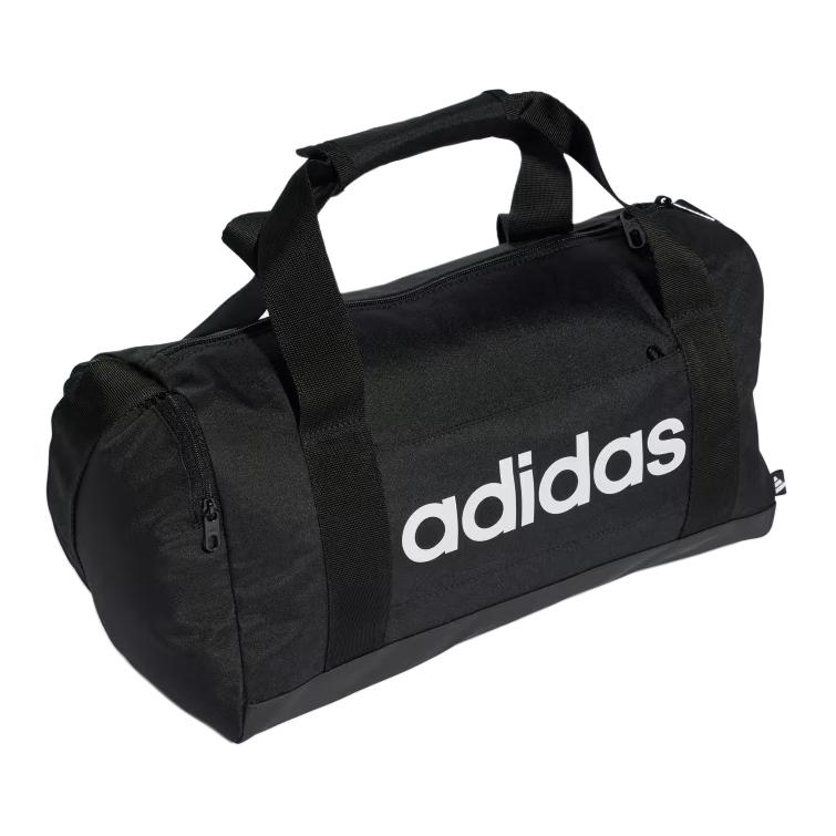 adidas Polyester Portable Gym Bag Small Unisex Black & White JE8347