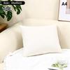 High-Quality 45*45CM Plush Pillow Case with Padded Layer for Cozy Home Decor