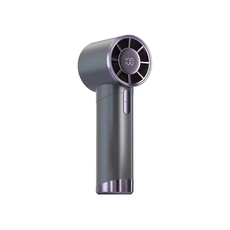 Portable Mini Handheld Turbo Fan Usb Rechargeable Cooling Fan For Outdoor Use C