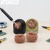 Iron Mesh Filter Cleaning Nozzle Copper Wire Cleaner Metal Slag Box Cleaning Ball for Soldering Tools and Equipment