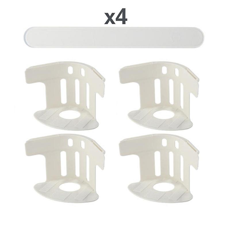 4Pcs Invisible Elastic Bed Sheet Clips Anti-Slip Corner Fastening Bands For Mattress Cover Home Fixing Devic