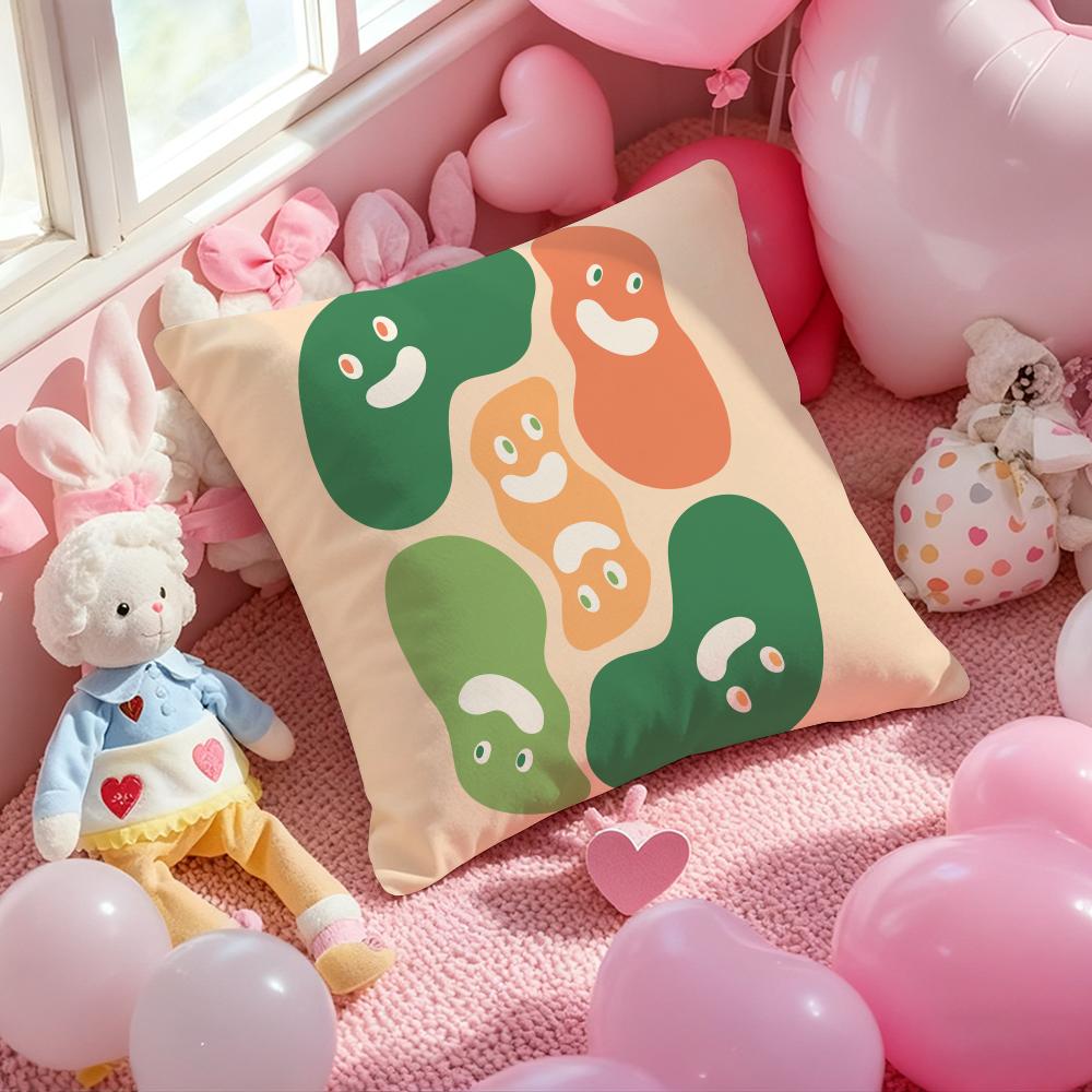 Простая креативная абстрактная художественная наволочка с принтом для диванной подушки в гостиной и декора спальни 12x12Inch