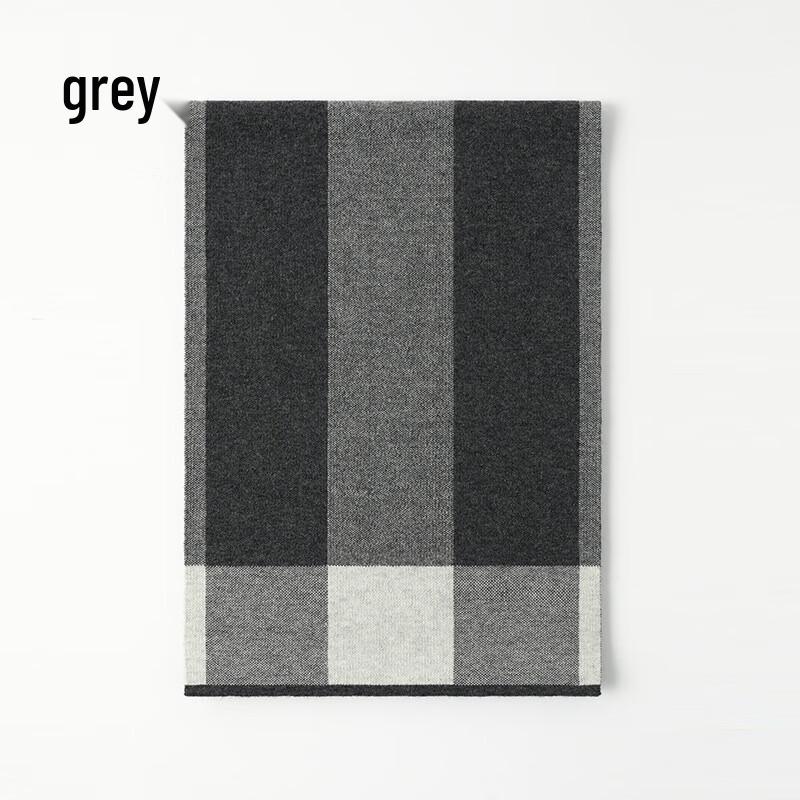 

Мужской клетчатый шарф из овечьей шерсти для бизнеса