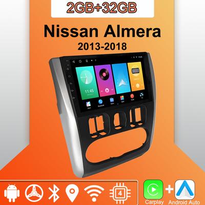 Android Carplay Autoradio für Nissan Almera 2013-2018 Multimedia-Player Head Unit Stereo GPS-Navigation BT WIFI 2 + 32GB