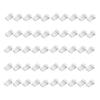 50PCS Clear Tapestry Hanger Clip Wall Hanging Clip for Note Photo Canvas Picture Photo Wall Decoration