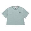 NATIONALGEOGRAPHIC N242Wts970 Women'S Frozen Air Crop Pocket Short Sleeve T-Shirt Jade