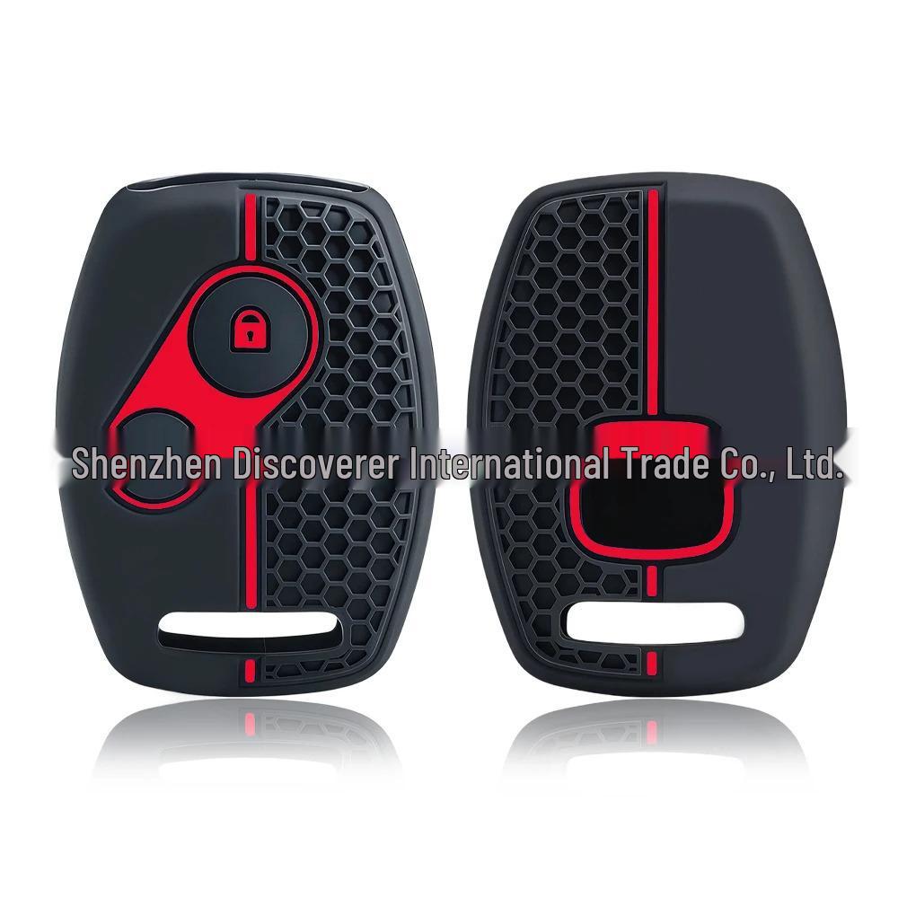 Honda Civic CRV Accord 7th Gen Fit Jade Two-Button Silicone Key Cover