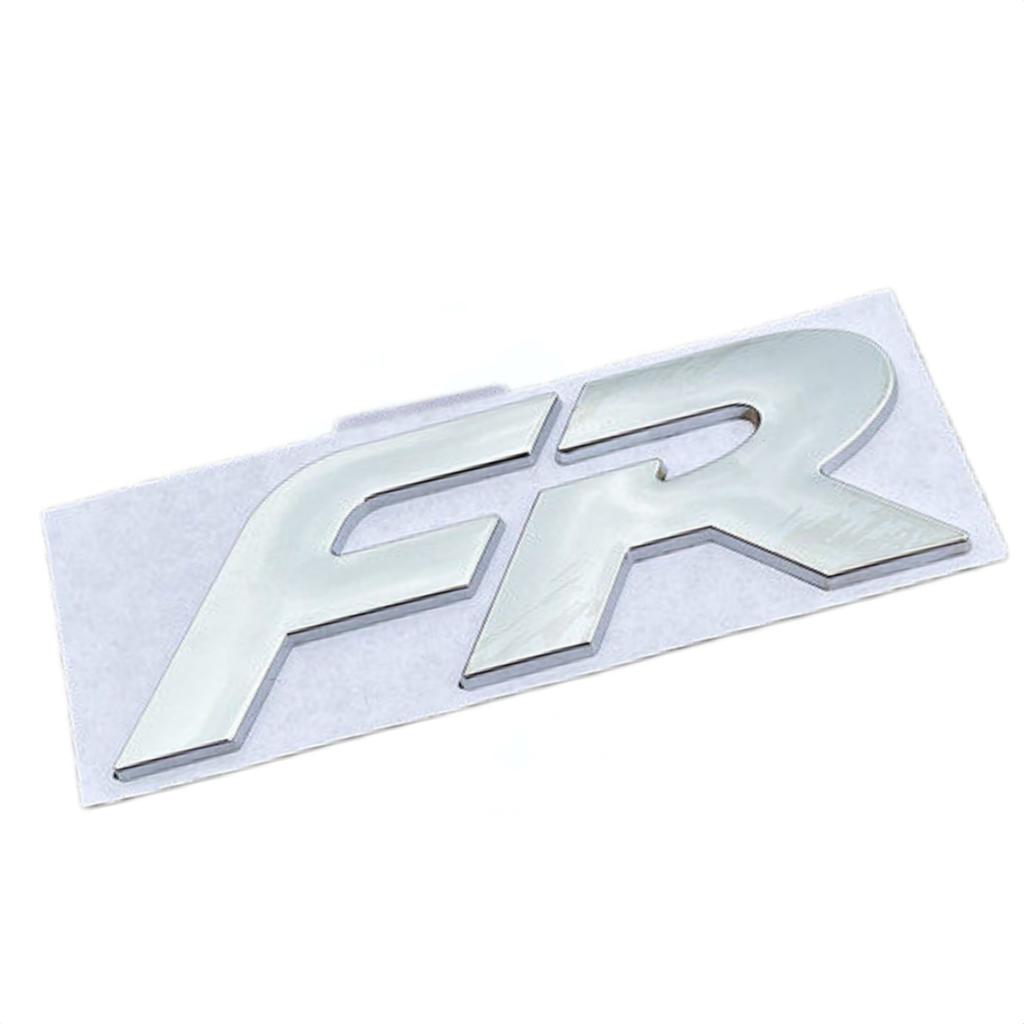 3D Metal Logo Car Rear Trunk Sied Fender Emblem Badge Sticker Decal for Car Decorative Stickers