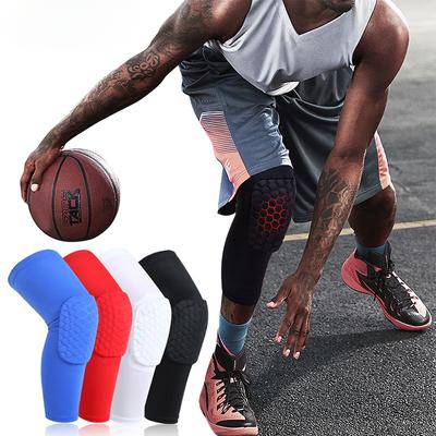1Pcs Knee Pads Compression Pads Long Leg Sleeve Collision Avoidance Brace Protection Knee Sleeve for Basketball Football Cycling