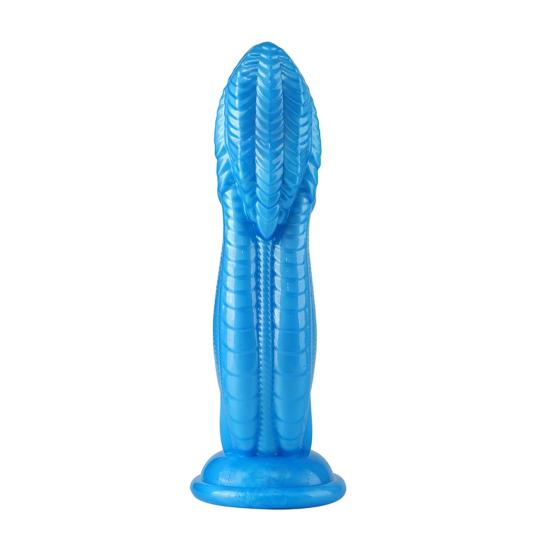Suction Cup Fantasy Animal Dildo for Women, Soft Alien-Shaped Fake Phallus, Real Touch Adult Toy for Solo Hands-Free Play