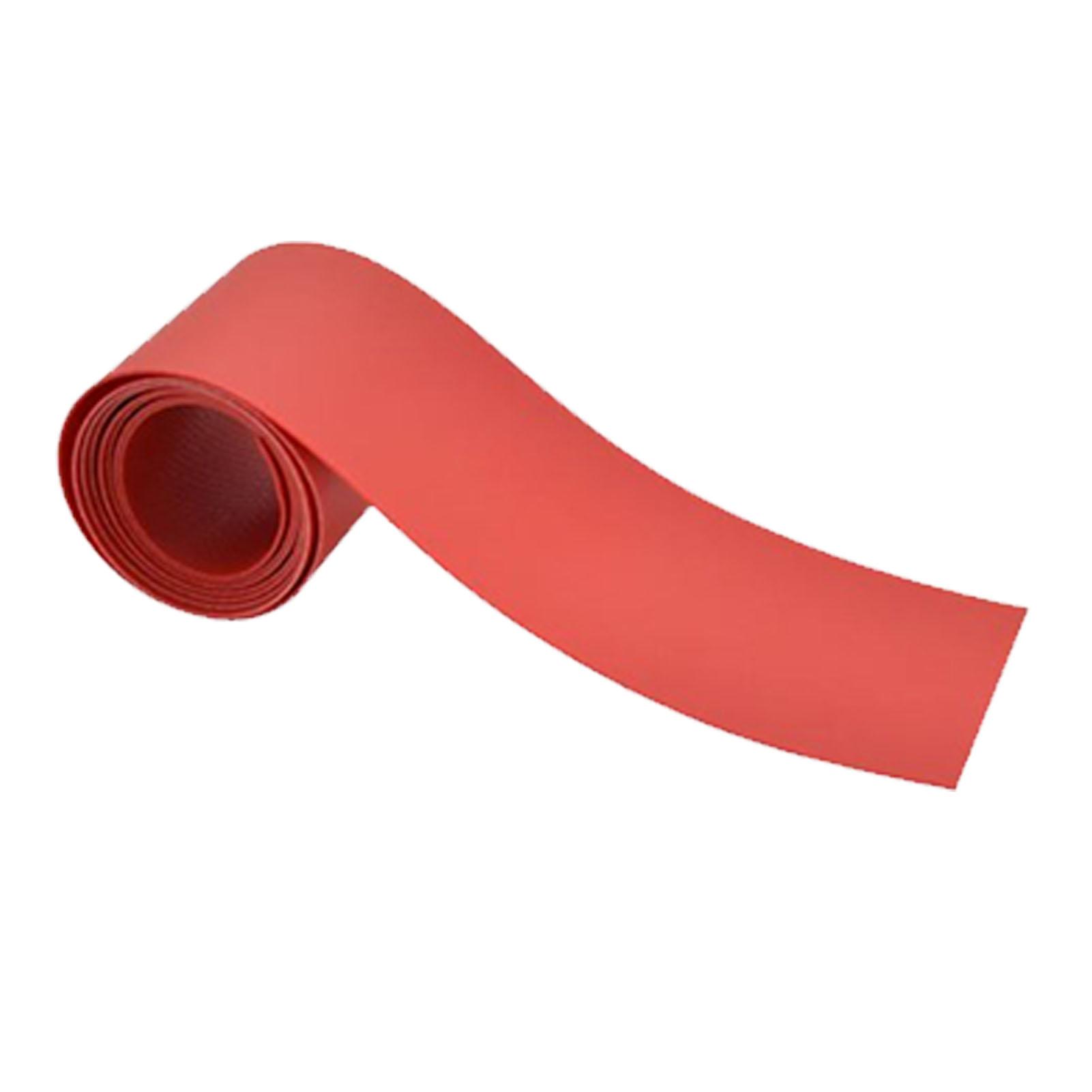 

5 X 100СМ ПВХ Ремонтная заплата Утолщенная Водонепроницаемая Простая в использовании для Надувных Рыболовных Лодок Водных Игрушек Черная Red красный