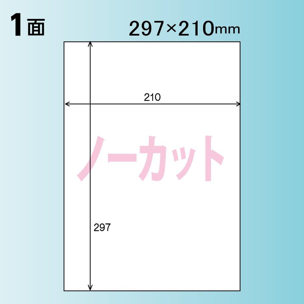 Kokuyo LBP-WS1900 Label Seal Color Laser Color Copy Super Water Resistant Label