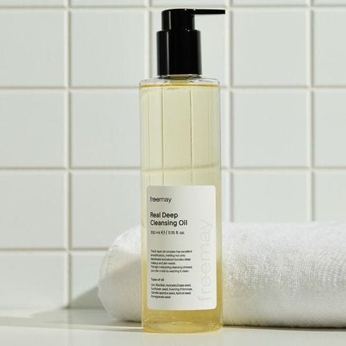 freemay real deep cleansing oil 330ml 5 packs