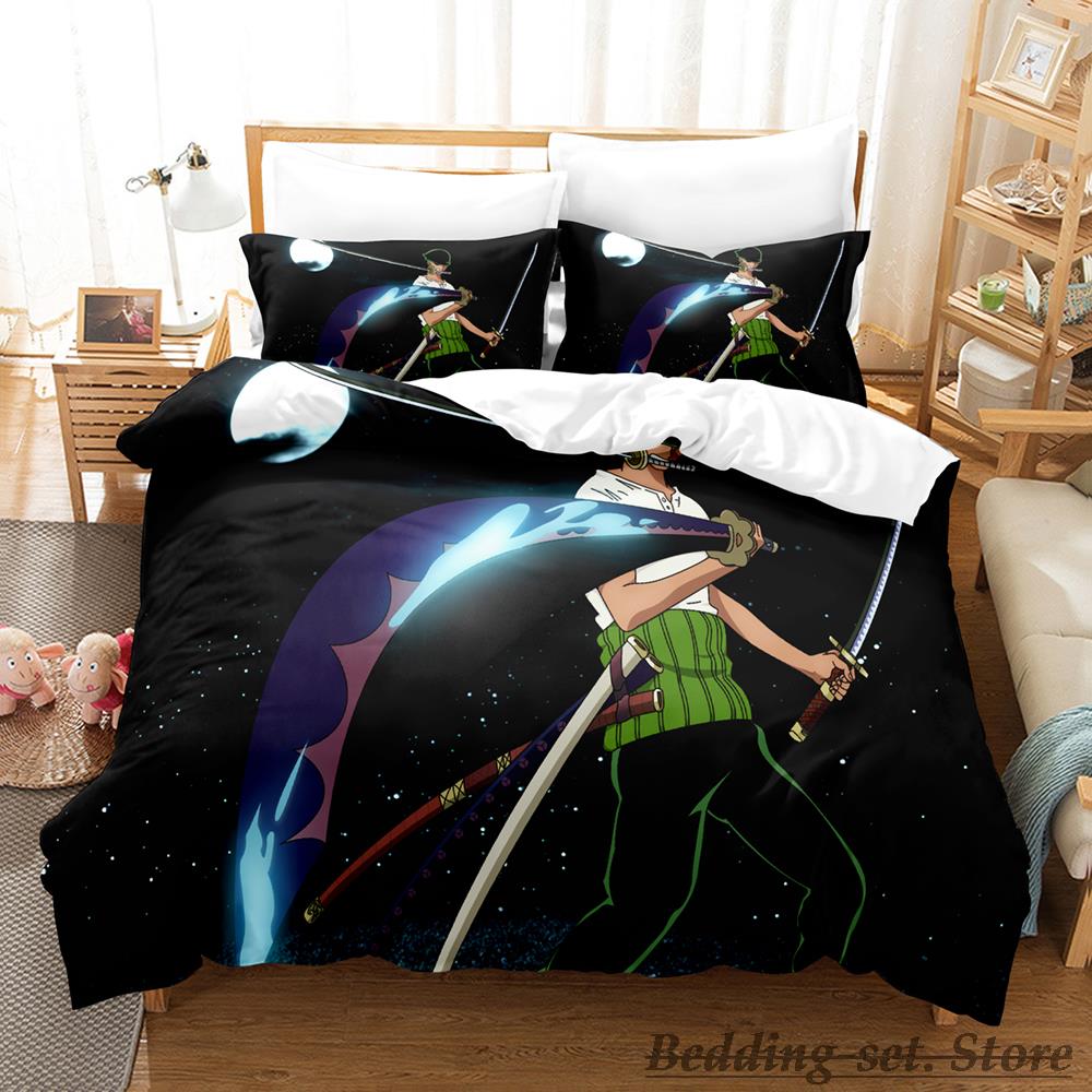 New Ulti Anime Bedding Set Single Twin Full Queen King Size Bed Set Adult Kid Bedroom Duvetcover Sets Anime Parure De Lit Bed