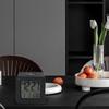 Compact Silicone Square Alarm Clock with Easy to Read Display for Home and Office Use