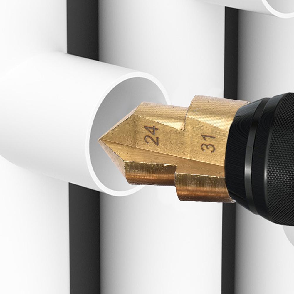 3pc Drill Bit Water Pipe Expansion Electric Drill To Water Pipe Threader Plastic High Sales Of Tool Accessories