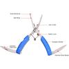 Multi-Functional Aluminium Alloy Fishing Pliers Stainless Steel Scissor Fish Hook Remover Braid Line Lure Cutter Tackle Tools