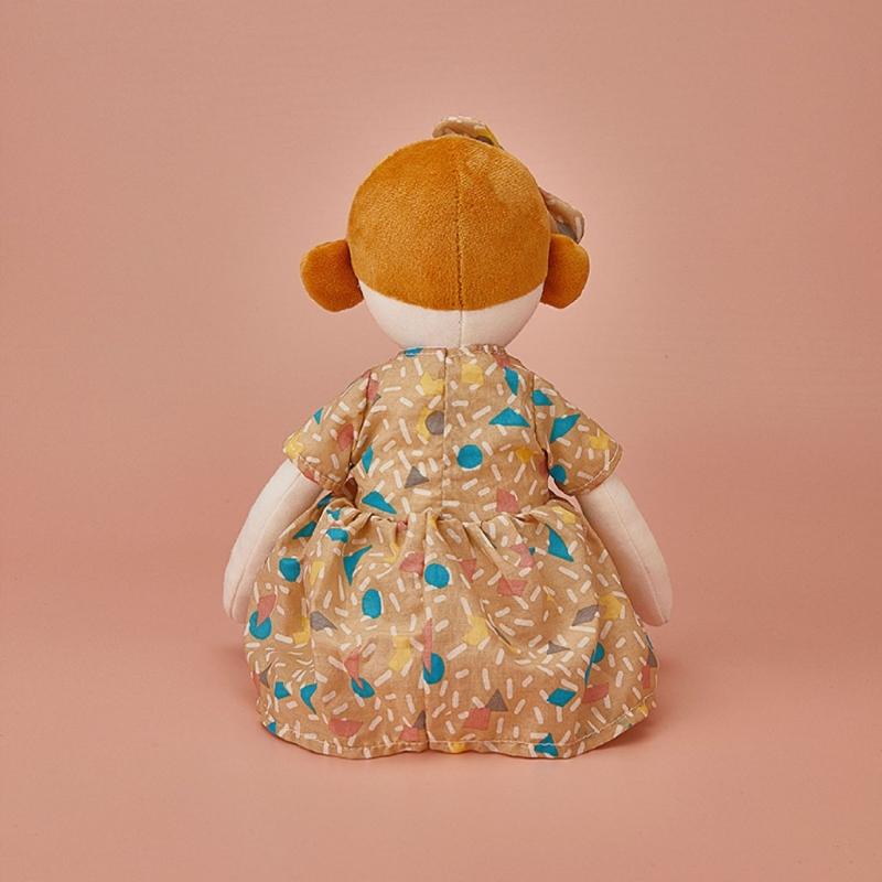 Soft Stuffed Plush Baby Girl Dolls with Floppy Arms and Legs Children Sleeping and Playing Toy Home Decoration Kids Gift