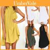Elegante Abito Estivo da Donna per le Vacanze, Irregolare, Senza Maniche, da Spiaggia e da Festa, per uno Stile e un Comfort Senza Sforzo