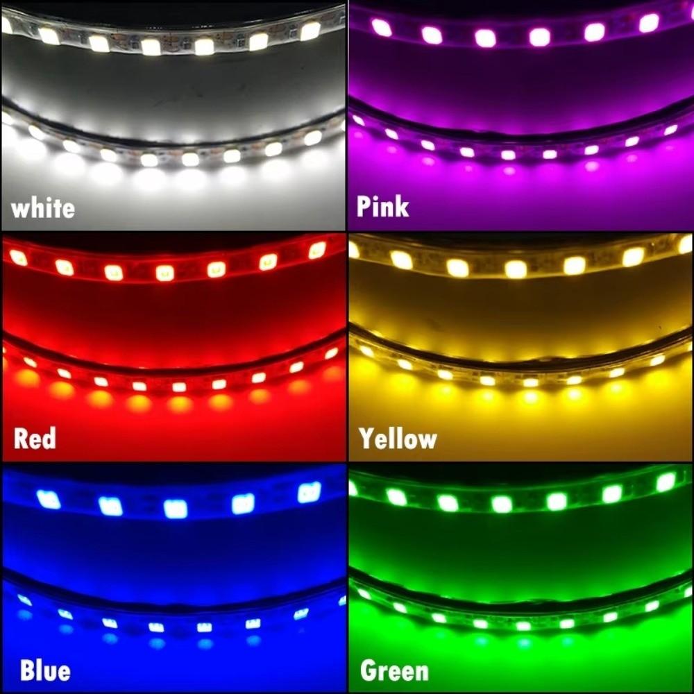 Flashing Lights Light Up Glasses Cyberpunk Style Luminous Eyewear EDM Music Show