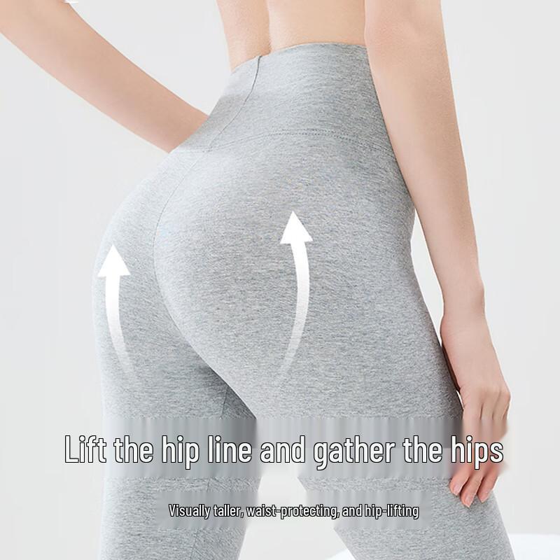 Women's High-Waist Cotton Thermal Leggings