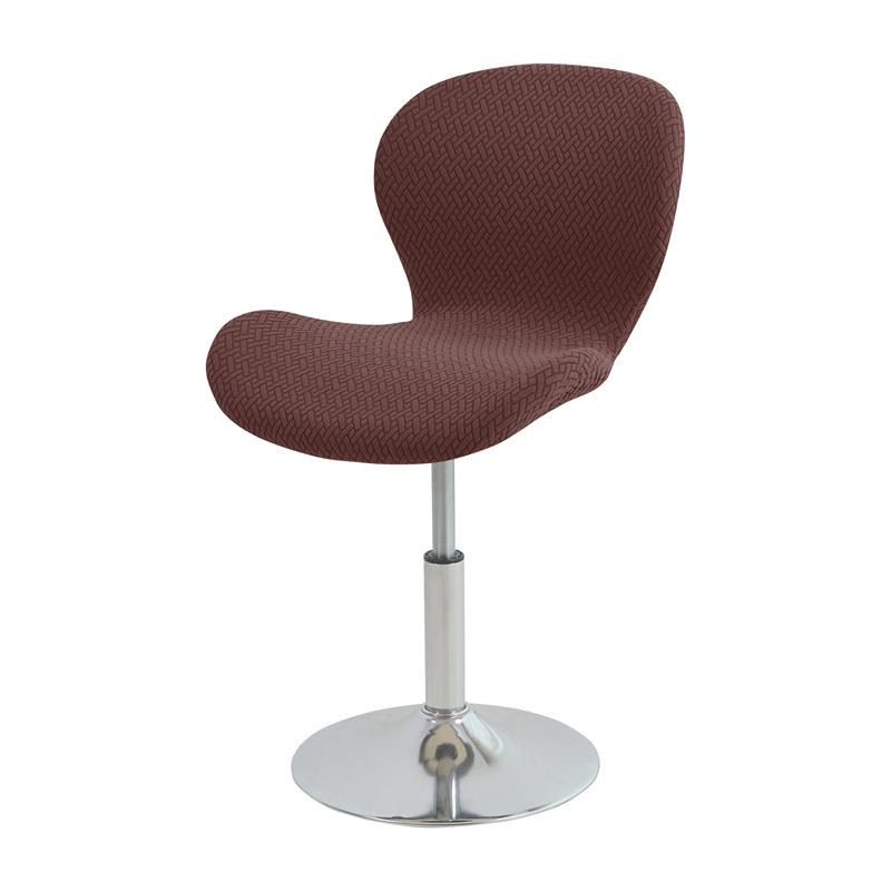 1/4pcs Durable Jacquard Butterfly Curved Chair Cover All-inclusive Bar Seat Cover Elastic Stool Seat Slipcovers for Living Room