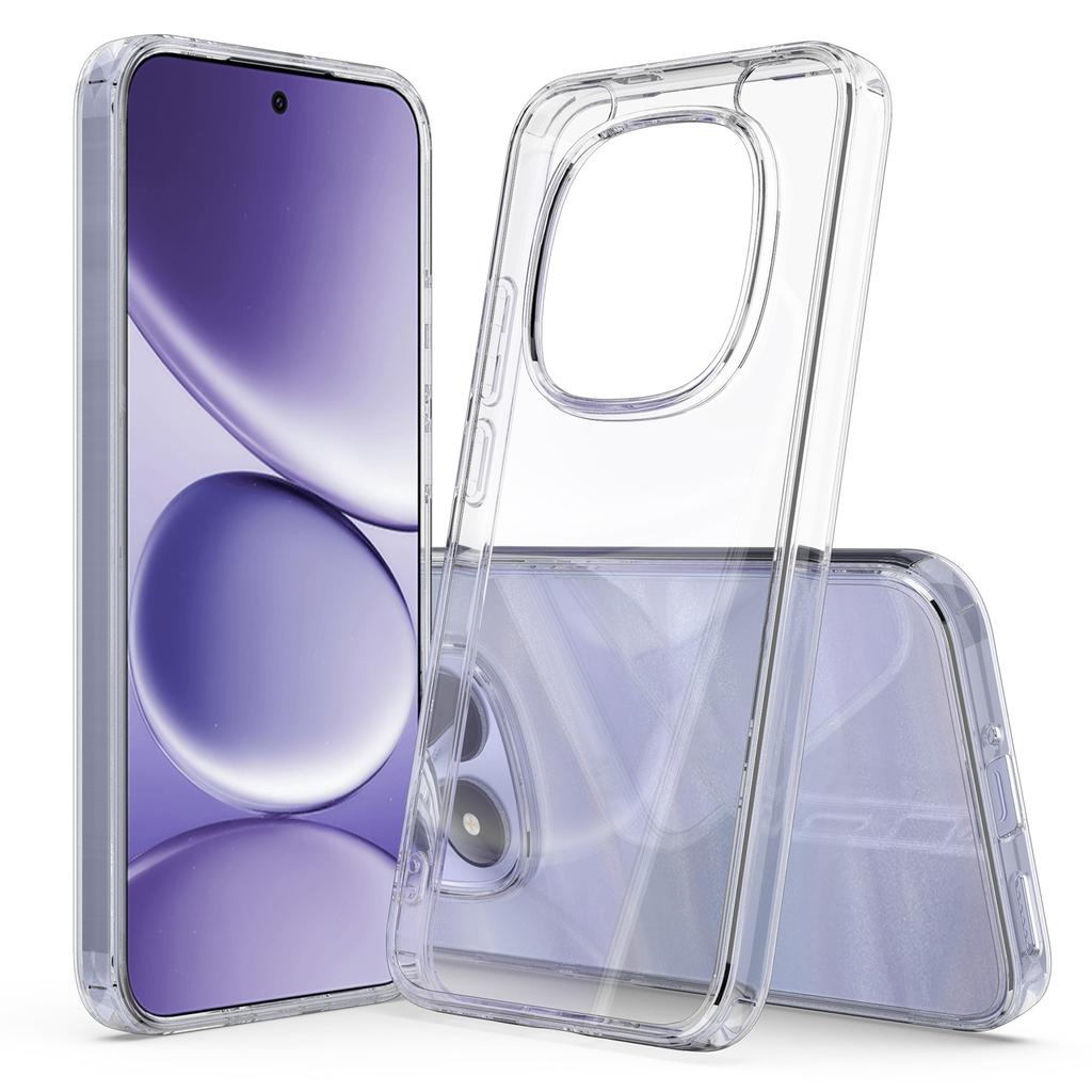 For Xiaomi Poco M8 Pro 5G/Redmi Note 15 Pro+ 5G (Global) Clear Phone Case TPU+Acrylic Shockproof Phone Back Cover