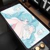 Anime Girl Mouse Pad Gamer Keyboard Pads Desk Hatsune Miku Kawaii Mouse Mat Carpet Rubber Tapis Souris Gaming Exquisite Mousepad