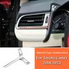 For Toyota Camry XV70 2018-2022 2023 Stainless steel Car Interior Accessories Auto Side Air Condition Vent Outlet Cover Trims