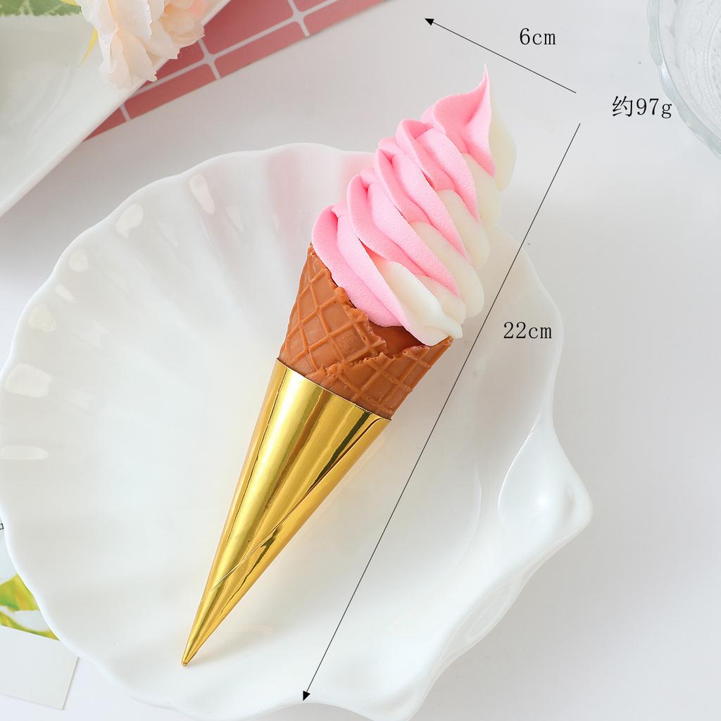 Artificial Ice Cream Model For Photography Props Fake Ice Cream Model Plastic Ice Cream Model For Shop Display