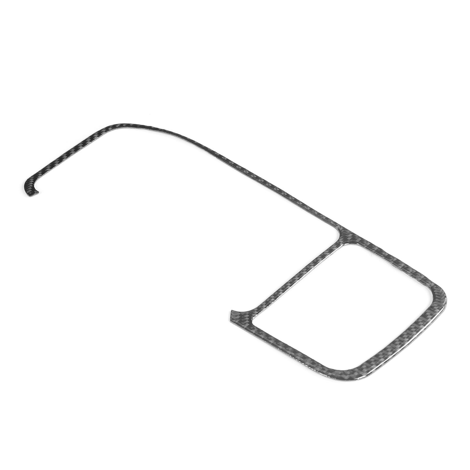 

Рамка панели навигационной консоли, отделка, крышка из углеродного волокна GPS, подходит для V60 S60 2010-2017 LHD