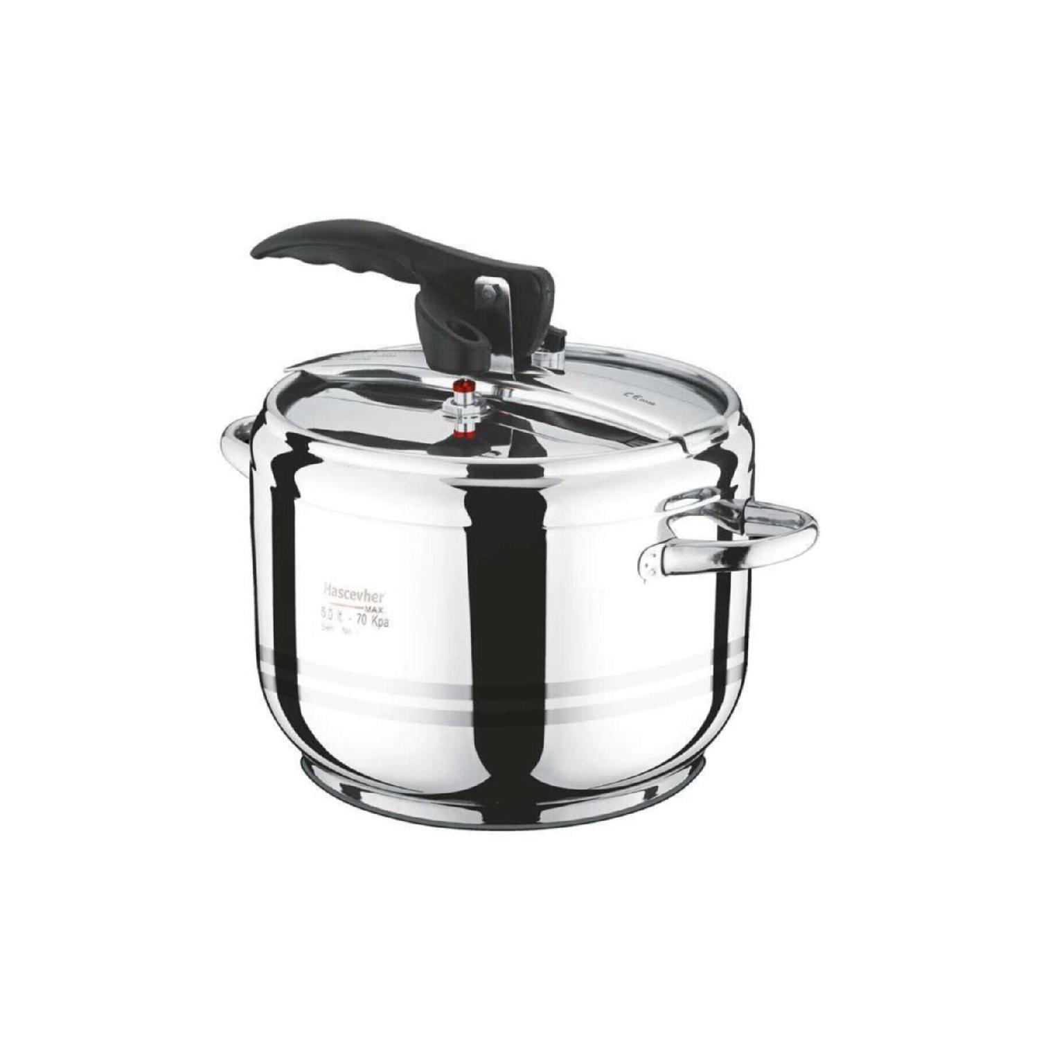 

5lt Pressure Cooker Steel.