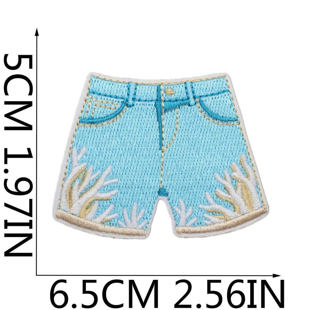 Horse Pentium Embroidery Cloth Sticker Western Denim Computer Embroidery Badge Fashion Girl Decoration Guitar Embroidery Badge Ironing