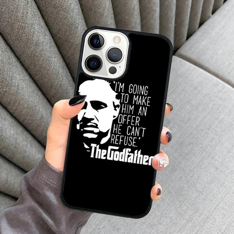 United States TV The Godfather Phone Case For iPhone 17 Air 16 16e 15 13 14 Pro Max 11 12 Plus 2022 MAX Cover coque