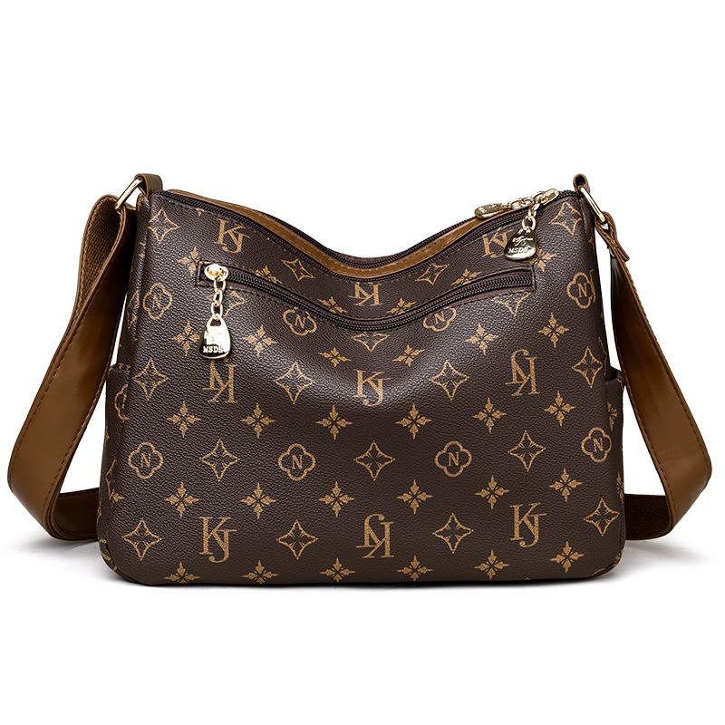 Premium One Shoulder Women's Bag 2025 Fashion Large Capacity Soft Leather Crossbody Bag Fashion Birthday Gift New