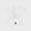 BIG LACE LAYERED SCRUNCHIE_WHITE