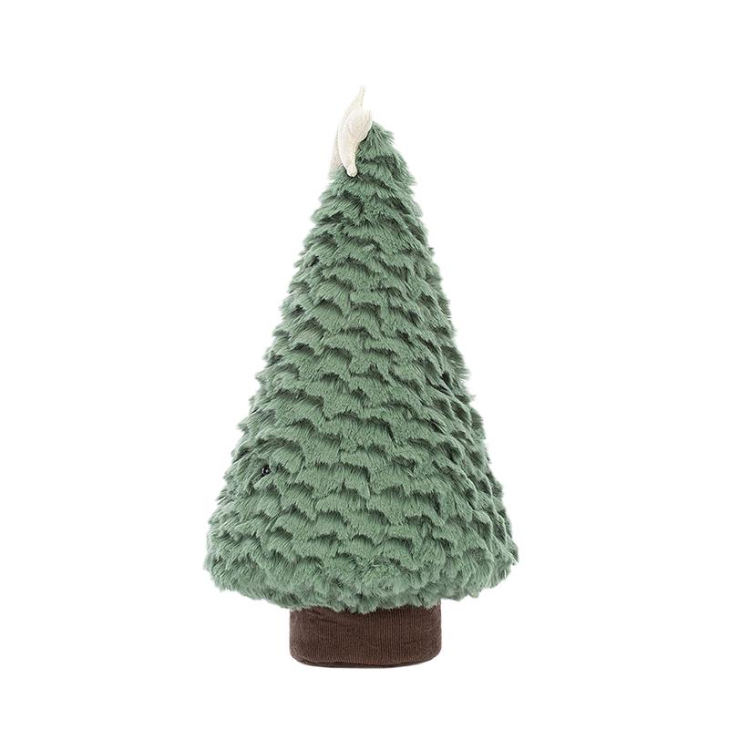 JELLYCAT Fun Items Series Blue Spruce Christmas Tree Small Cute Fun Doll Plush Doll 29cm Height