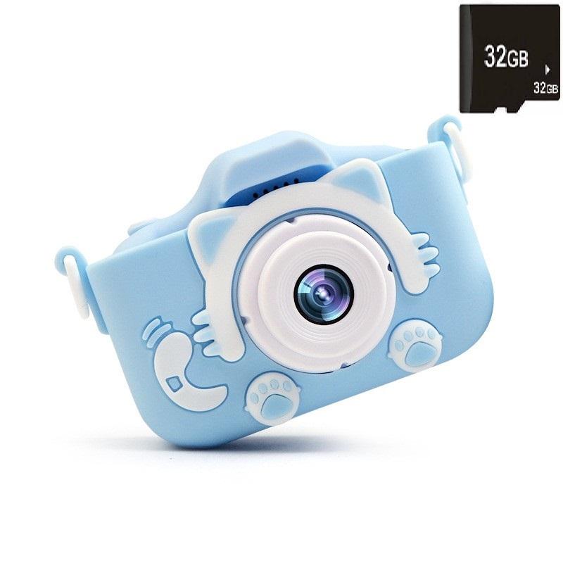 Mini X5S Children Camera Toys 2000W Pixel HD Cartoon Kids Digital Camera Cute Dual Cameras SLR Camera Kid Toy