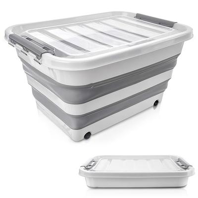 Large Storage Container for Textiles Toys Clothes Foldable 30L