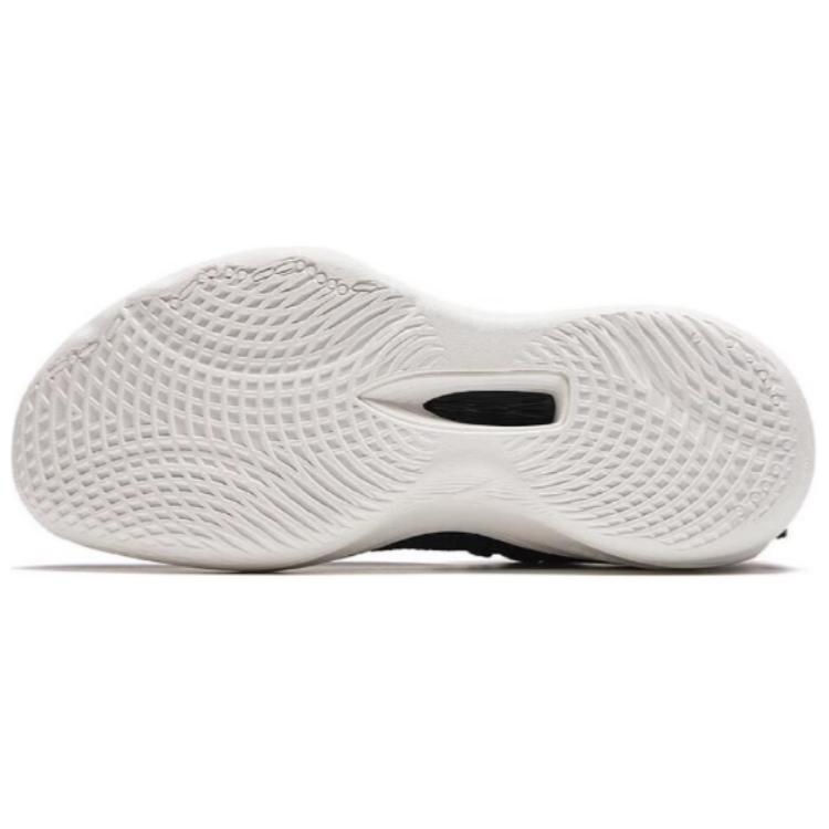 Anta Light Cavalry 9 Comfortable Casual Shock Absorption Non-Slip Wear-Resistant Low-Top Basketball Shoes Men sneaker Black White 112421610-2
