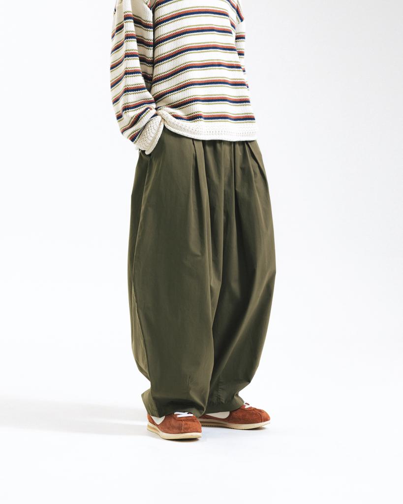 ANGLAN Essential Easy Balloon Pants - Khaki
