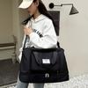 Large Capacity Foldable Travel Duffel Bag with Shoe Compartment, Sports Gym Tote Bag, Weekender Overnight Duffle Bag, Ideal for Travel, Vacation, Gym