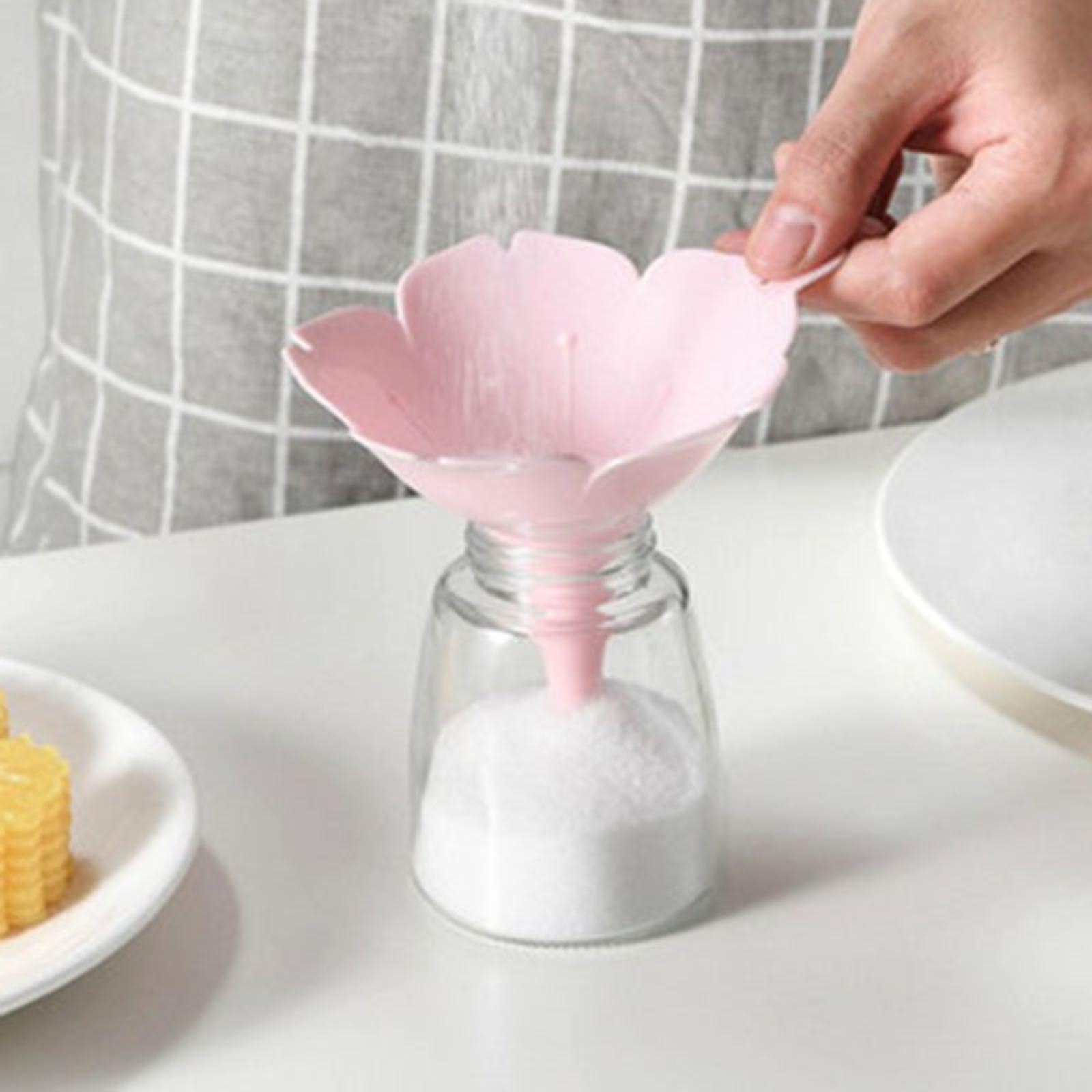 Japanese- Funnel Large-mouth Universal Plastic Kitchen Funnel Extra-large Multi-purpose Oil Bottle And Refuelling Funnel One Size розовый