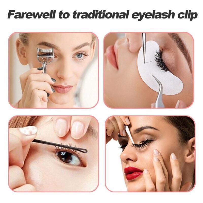 Portable Electric Heated Eyelash Curler Comb Long Lasting Eyelashes Curls Thermal Eyelash Curler Makeup Tools