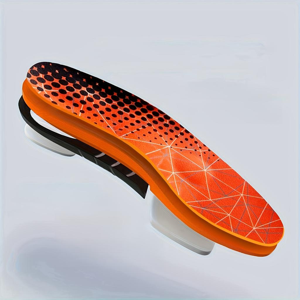 Ergonomic Work Comfort Insoles - Anti- Shock Absorbing Arch Support with Breathable Perforations, Neutral Arch Shape for Running, Gym & Casual Wear