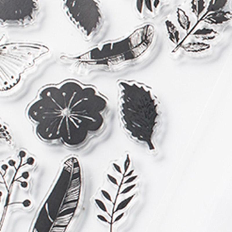 Silicone Rubber Clear Stamp Seal DIY Scrapbooking Photo Cards B6T8 ...