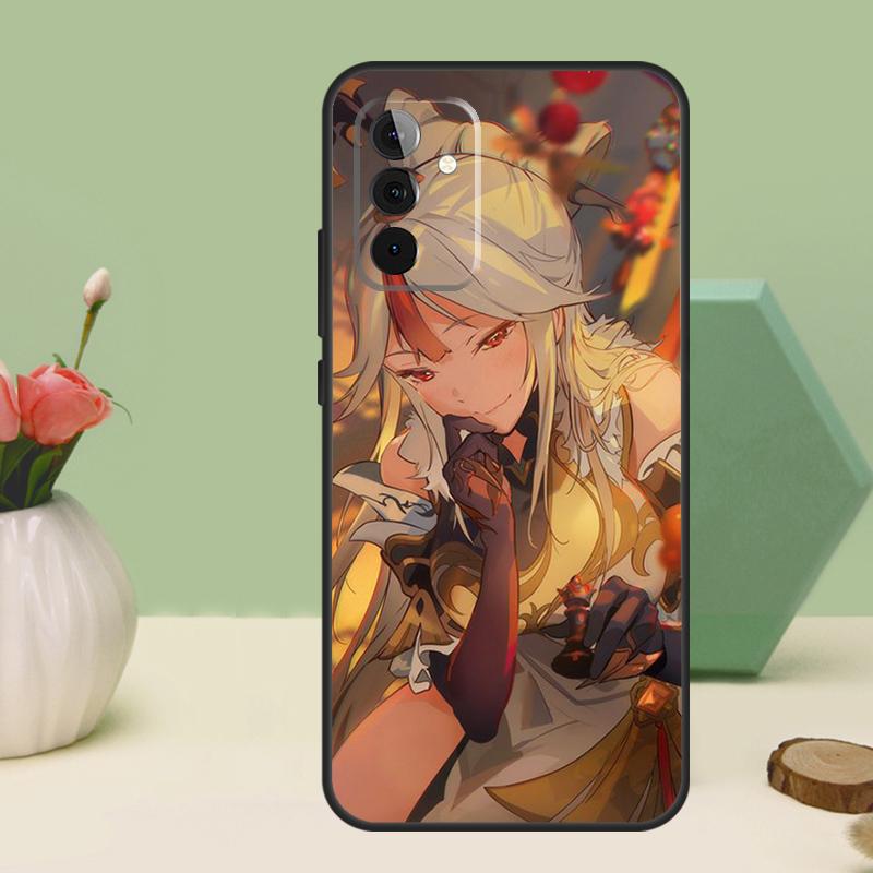 Genshin Impact NingGuang For Samsung Galaxy A26 A54 A34 A14 A52 A32 A12 A13 A33 A53 A15 A16 A36 A56 A06 A35 A55 Case