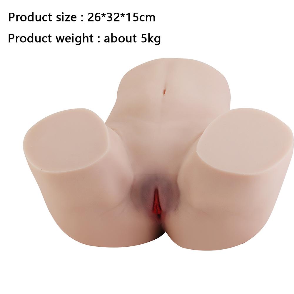 Male Masturbator Silicone Big Ass Sexy Body Pussy Anal Stroker Product for Adult Men Toys Lover Silicone Doll Health Care Products
