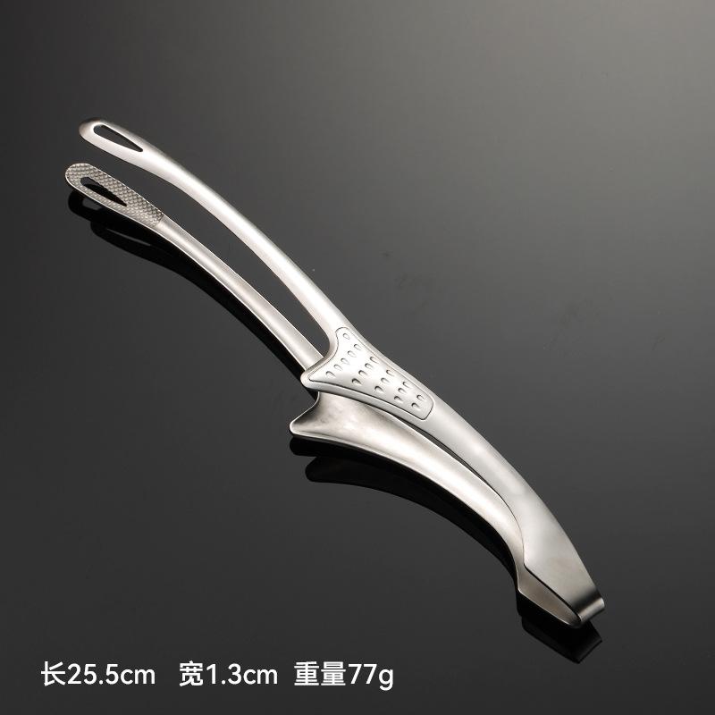 

Вертикальный зажим для еды из нержавеющей стали 304, многофункциональный позолоченный зажим для корейского барбекю, зажим для шведского стола 10 inch 304