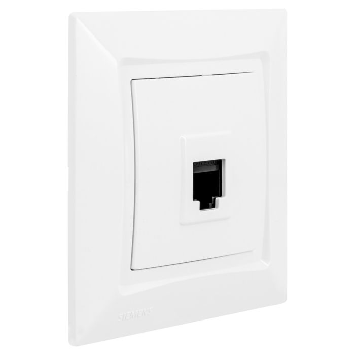 Prise RJ45 Blanc Siemens DELTA ONE